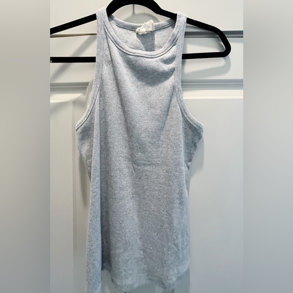 Sézane Marcel top in gray, M.